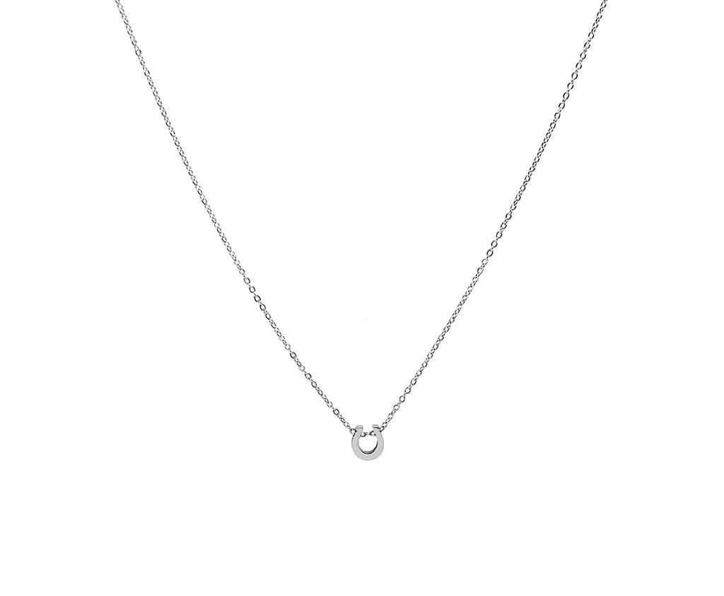 Mini Horseshoe Necklace for the Equestrian