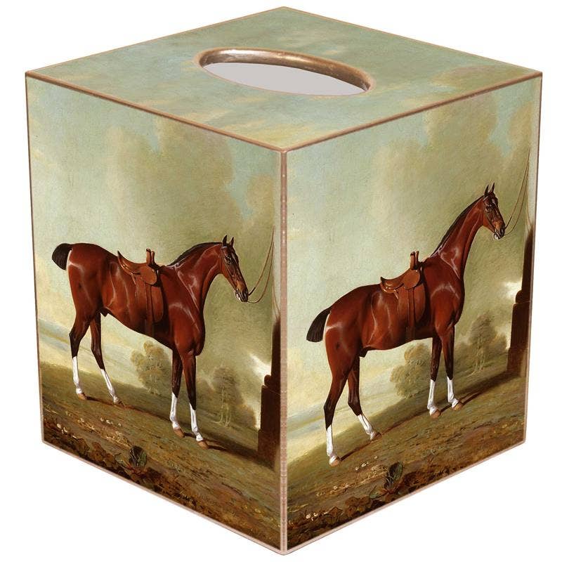 Horse Tissue Box holder