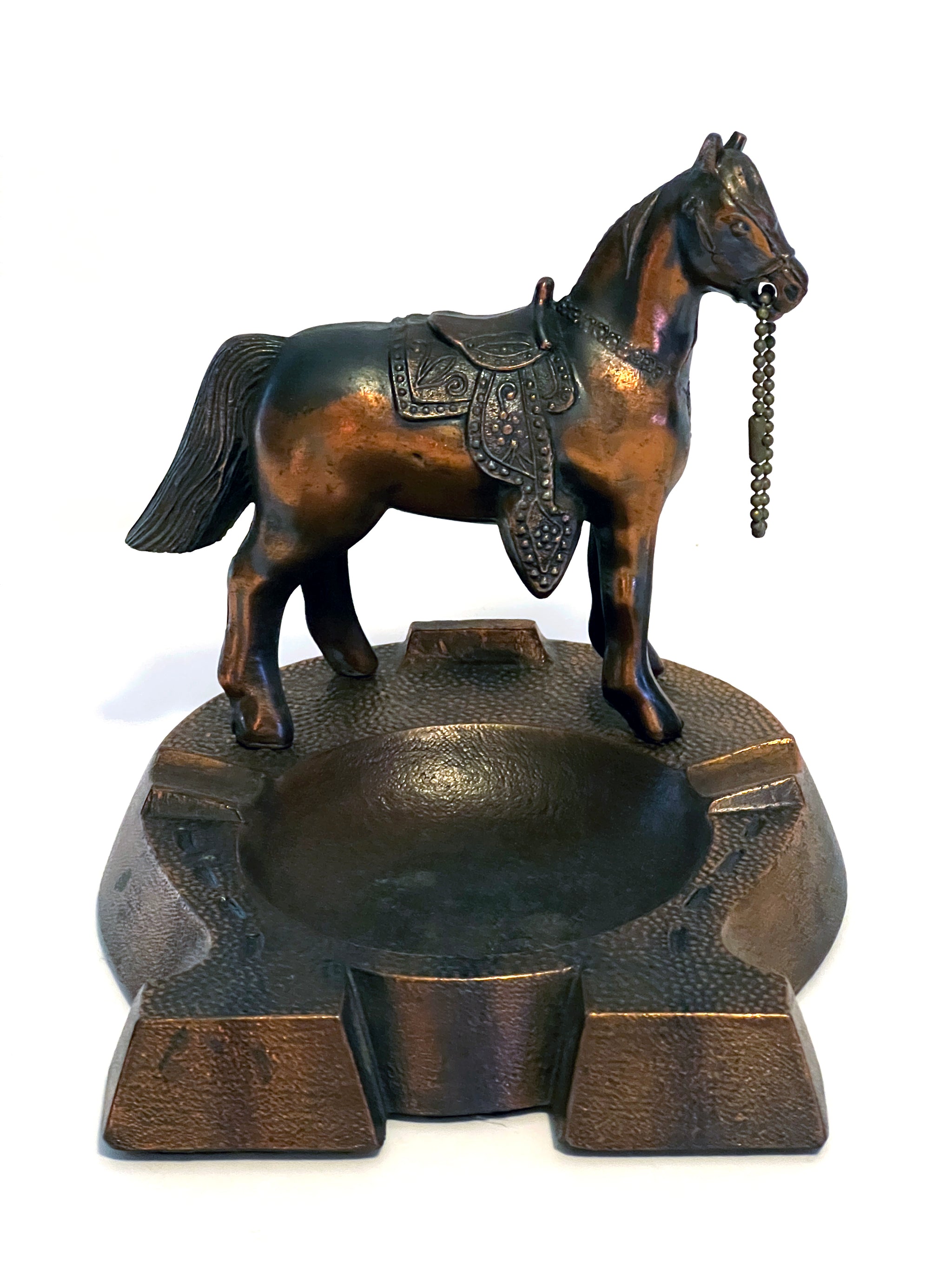 1952 ventage top horse ashtray very rare